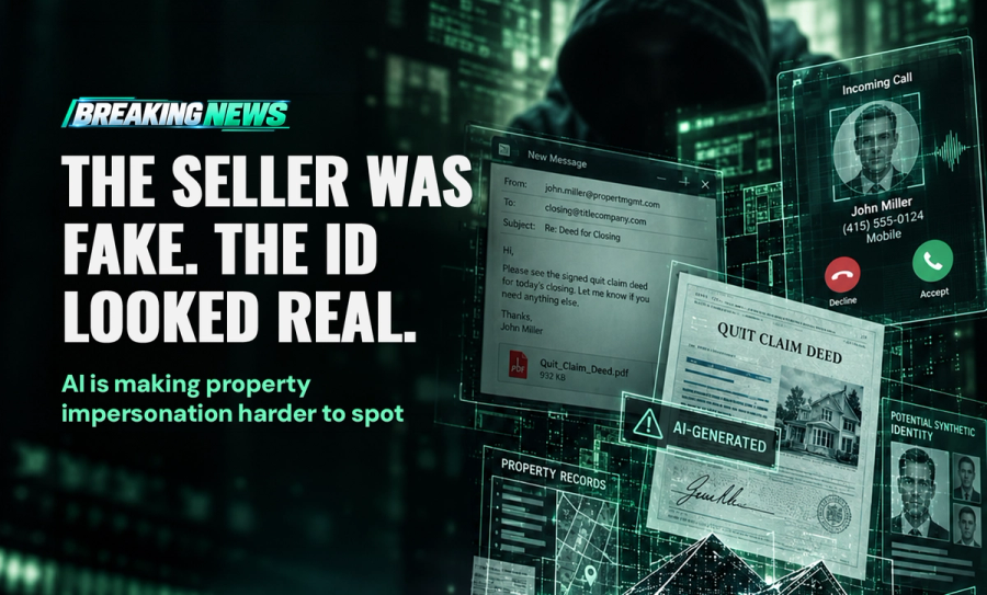 Arizona seller-impersonation cases show how criminals can combine authentic personal data, fake identification, and AI-assisted communication to make fraudulent property transactions increasingly difficult to recognize.