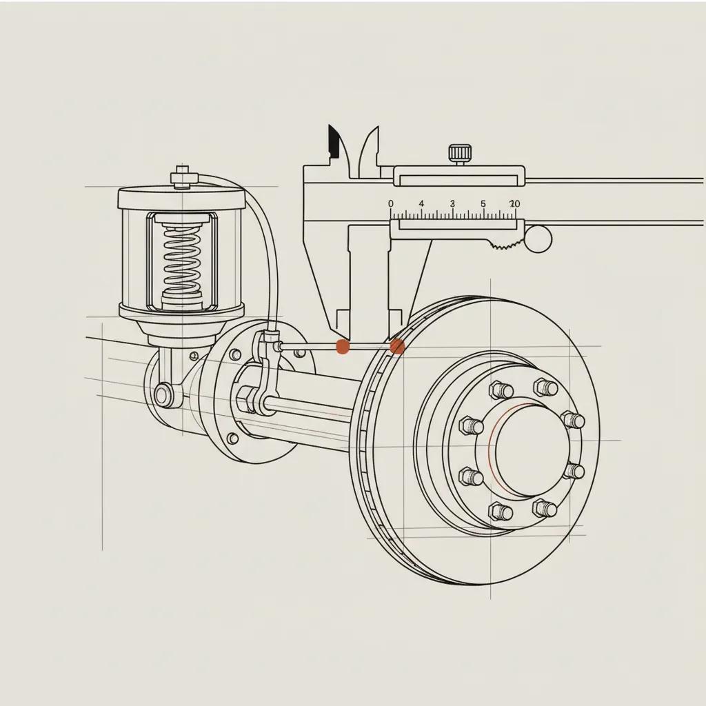 916 Truck Repair schematic illustration — Air Brake Out-of-Service Criteria, Explained