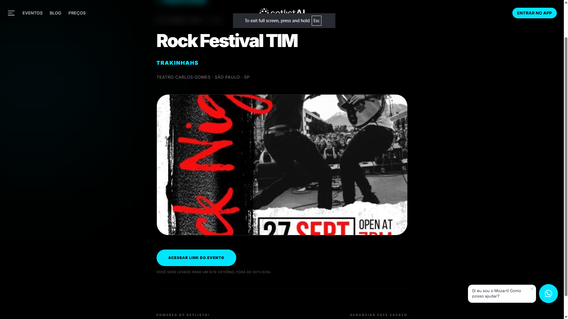 Como Divulgar o Show da Banda numa Vitrine Pública Online