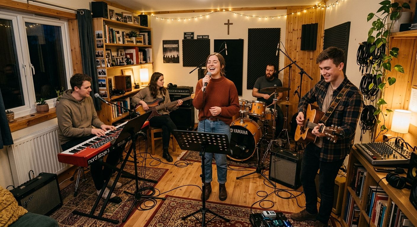 Tendências de Produção Musical e Tecnologia para Bandas em 2026