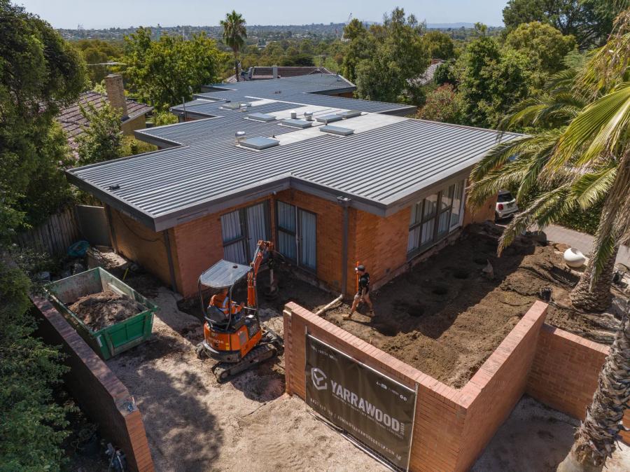 Ivanhoe East renovation