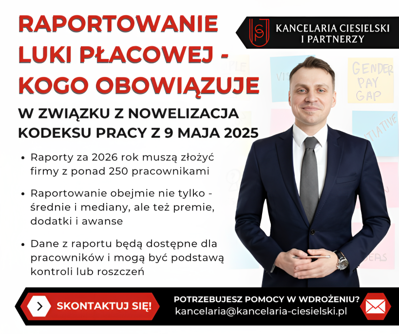 Raportowanie luki płacowej – jakie są nowe obowiązki dla pracodawców od 2026 r.?