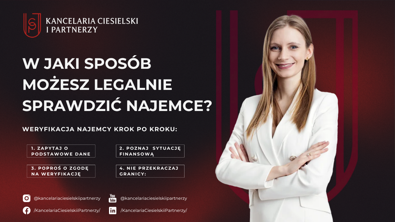 Jak legalnie sprawdzić najemcę? Czego właściciel może wymagać, a kiedy może dojść do przekroczenia granicy?