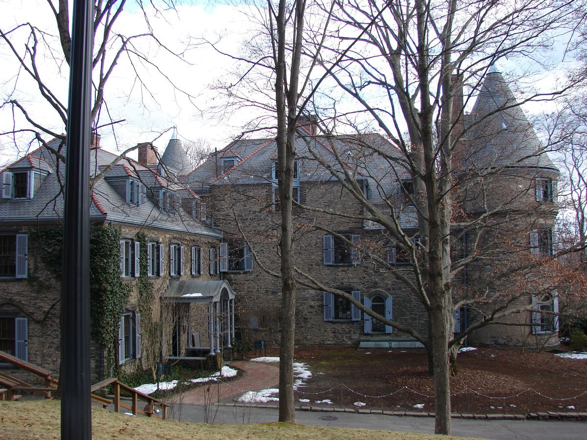 Grey Towers National Historic Site, the Pinchot family's French Renaissance-style chateau near Milford, Pennsylvania.