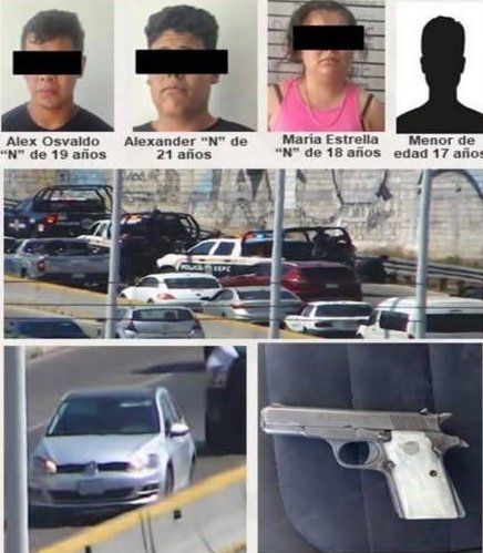 IDENTIFICAN A IMPLICADOS EN ATAQUE ARMADO Y ASALTO EN TEMIXCO