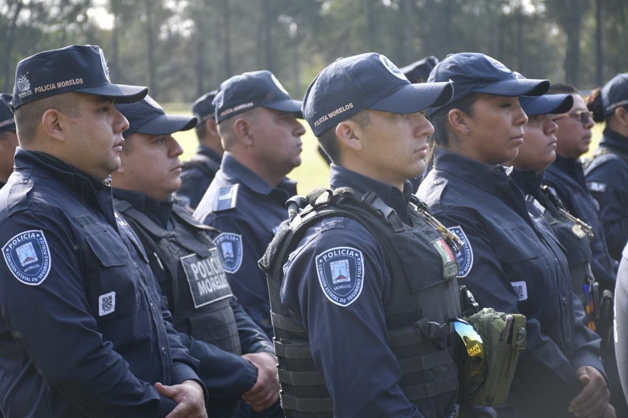 DÉFICIT DE POLICÍAS EN MUNICIPIOS DE MORELOS