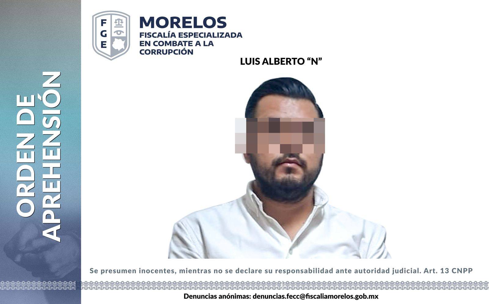 DETENIDO EX ACTUARIO POR USURPACIÓN DE FUNCIONES EN MORELOS