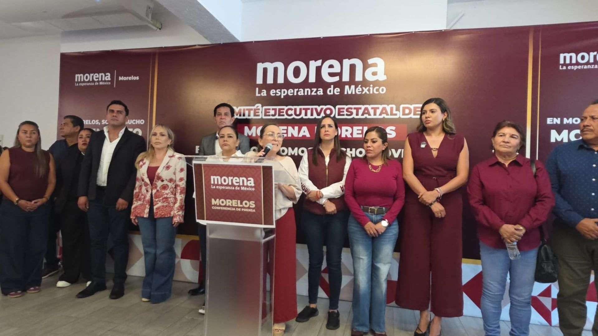 MORENA MORELOS PLANTEA ROMPER ALIANZA CON EL PT TRAS PROTESTAS EN CUERNAVACA