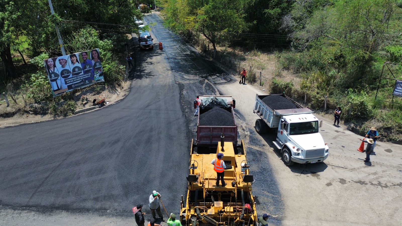 MORELOS AVANZA EN LA REHABILITACIÓN DE CARRETERAS