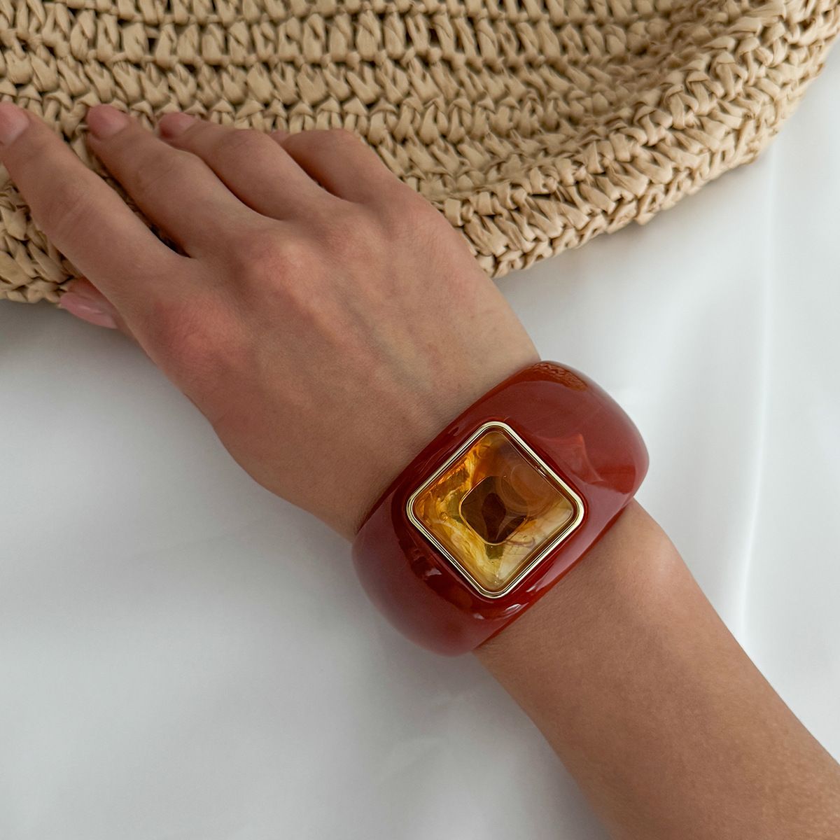 Deep red