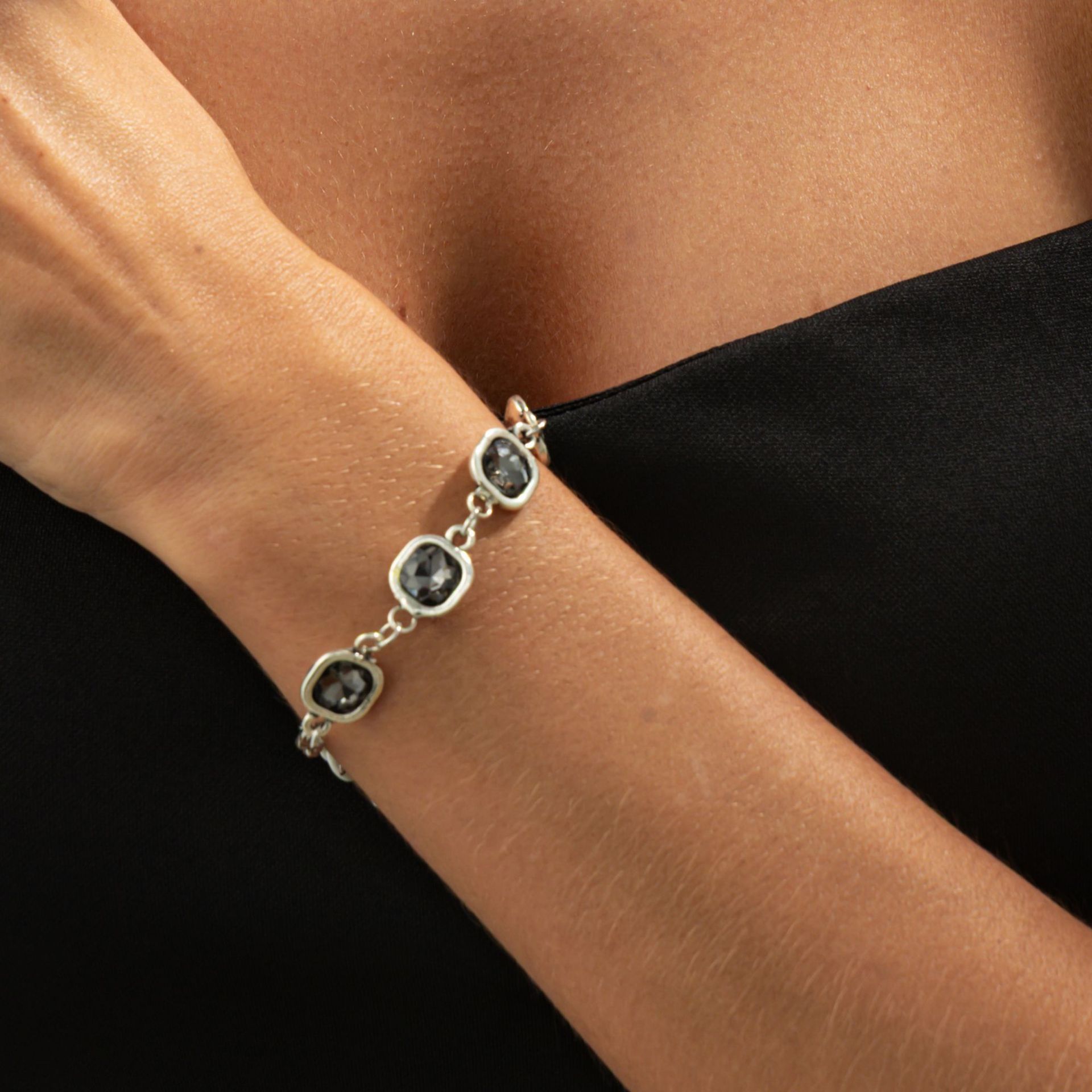 03 White K Bracelet