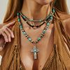 01 White K Necklace