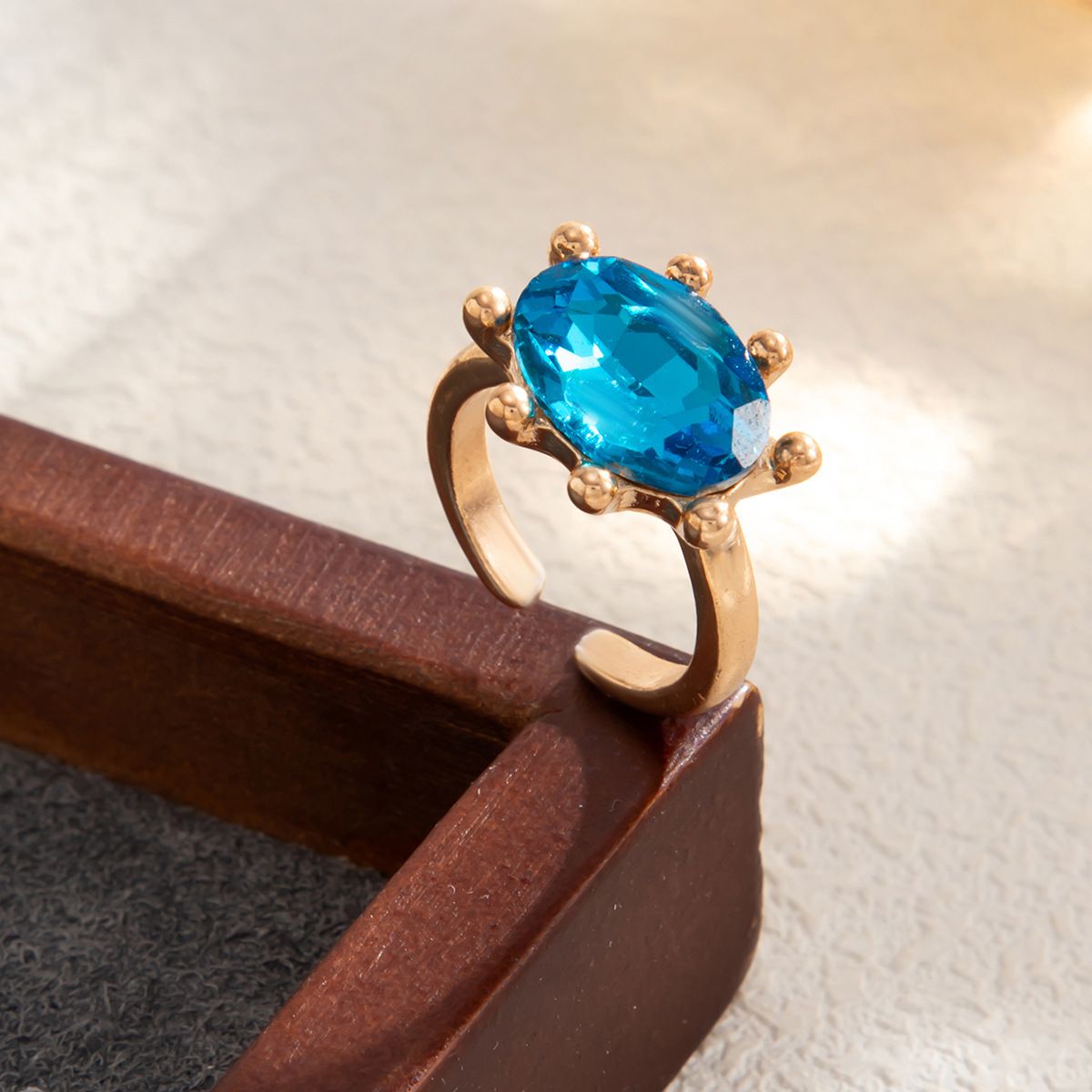 Golden + Sea Blue
