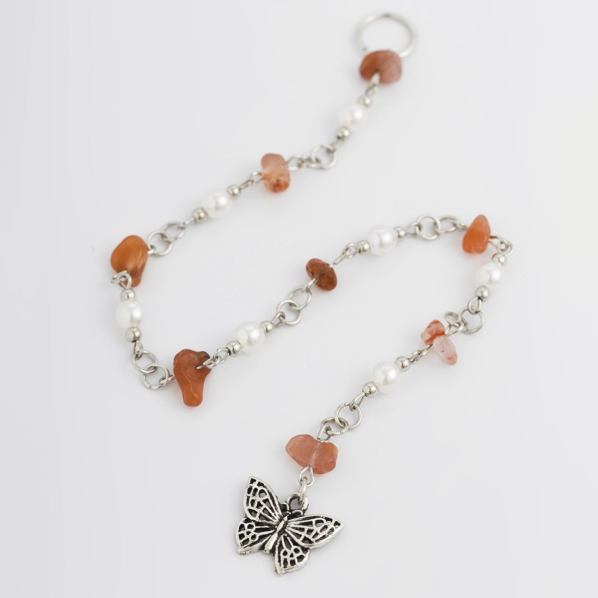 Antique Silver + Red Coffee Color