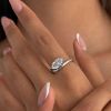 Steel-colored ring