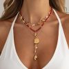 Golden Necklace 3-Piece Set