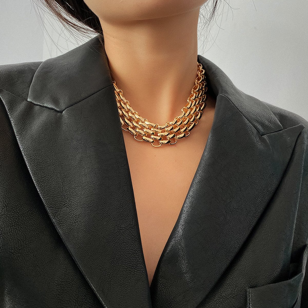 Golden necklace