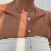 02 White K Necklace