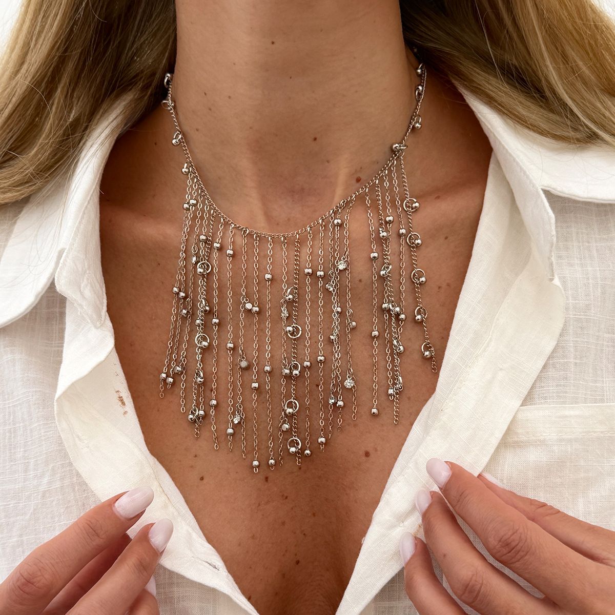 White K Necklace