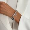 05 White K Bracelet