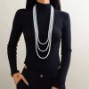 02 White K Necklace