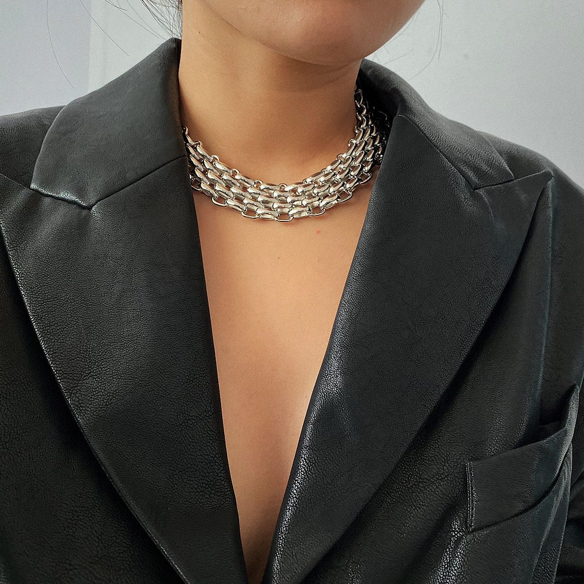 Silver necklace