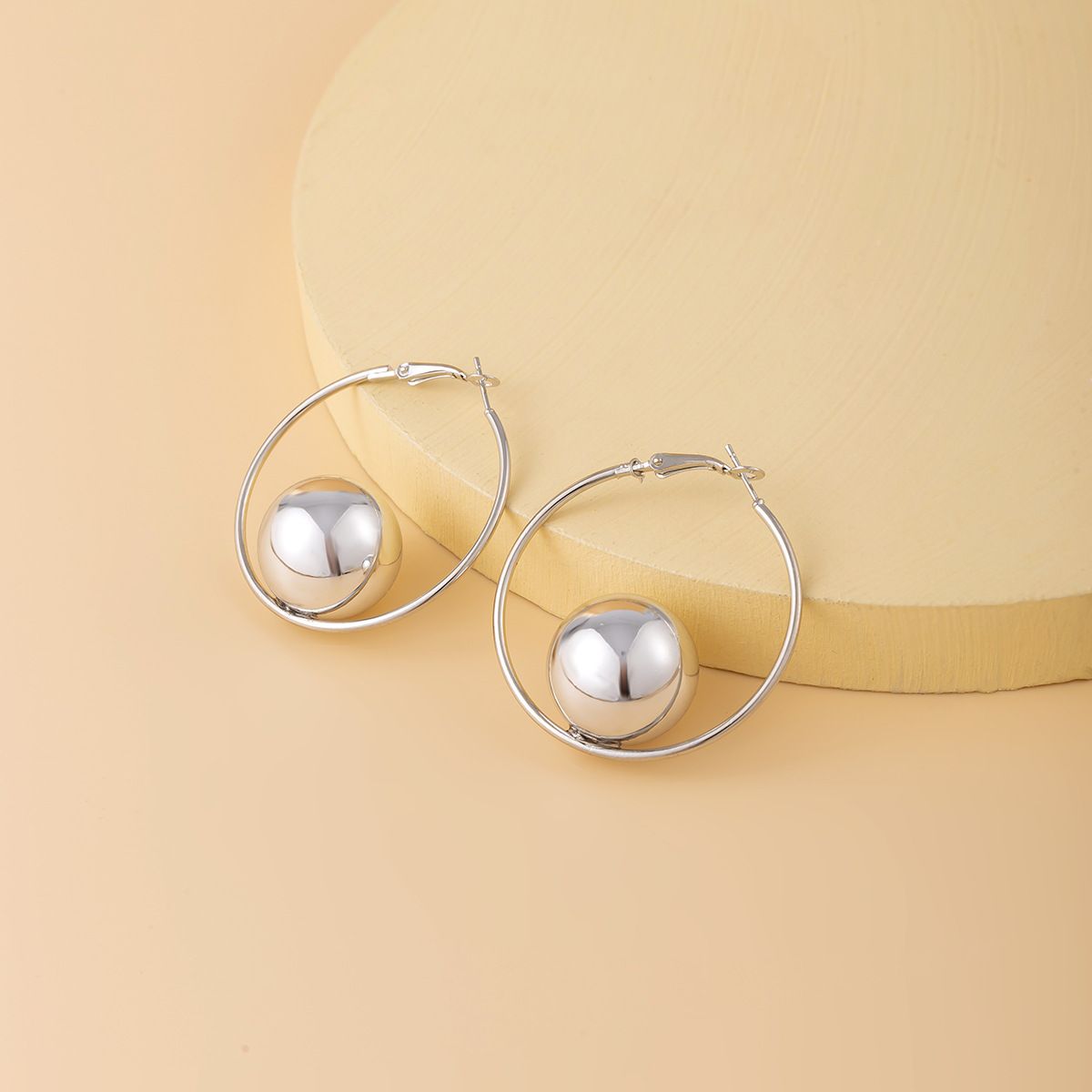White K Earrings