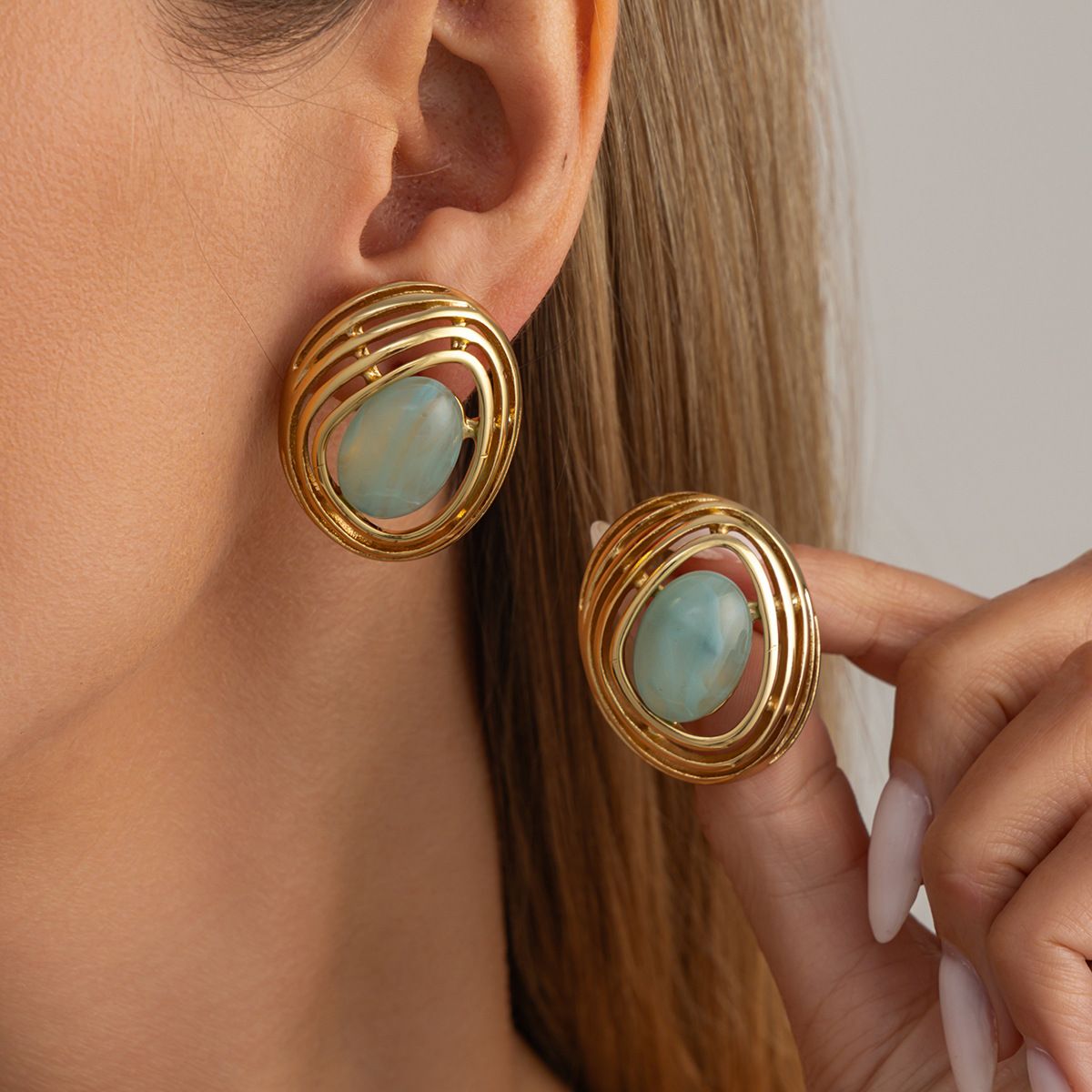 Gold + Blue