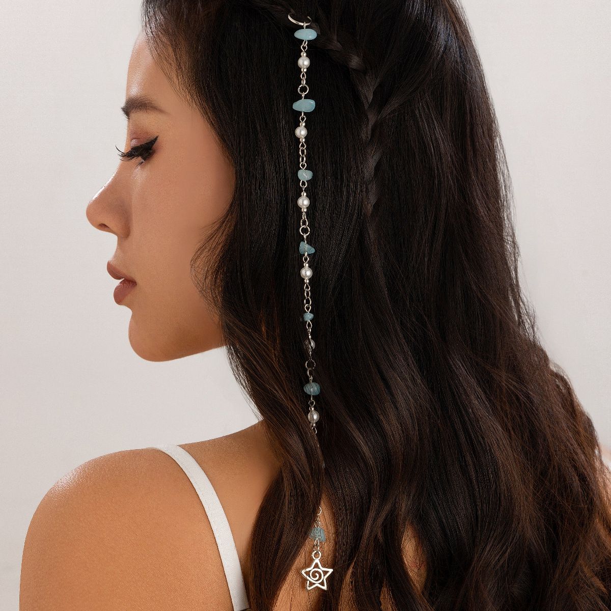 Colorful Beaded Tassel Hairband - Yunhai Jewelry
