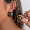 01 Gold + Black Earrings
