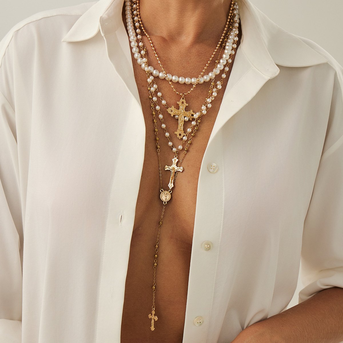 01 Golden Necklace