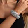 03 White K Bracelet