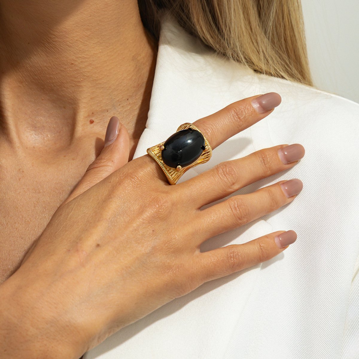 Gold + Black