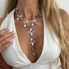02 White K Necklace