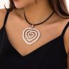 03 White K Necklace