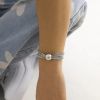 04 White K Bracelet