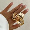 Light gold ring