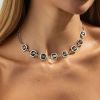 02 White K Necklace