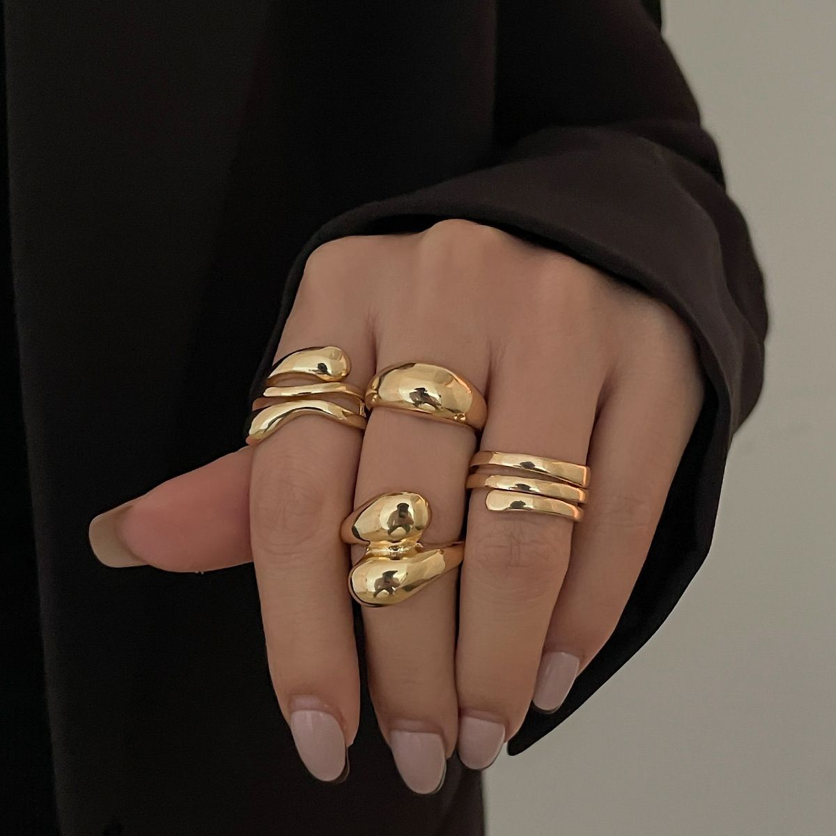 Ring - Gold 4-Piece Set