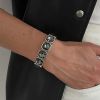 01 White K Bracelet