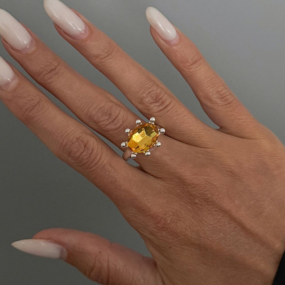 Silver + Yellow