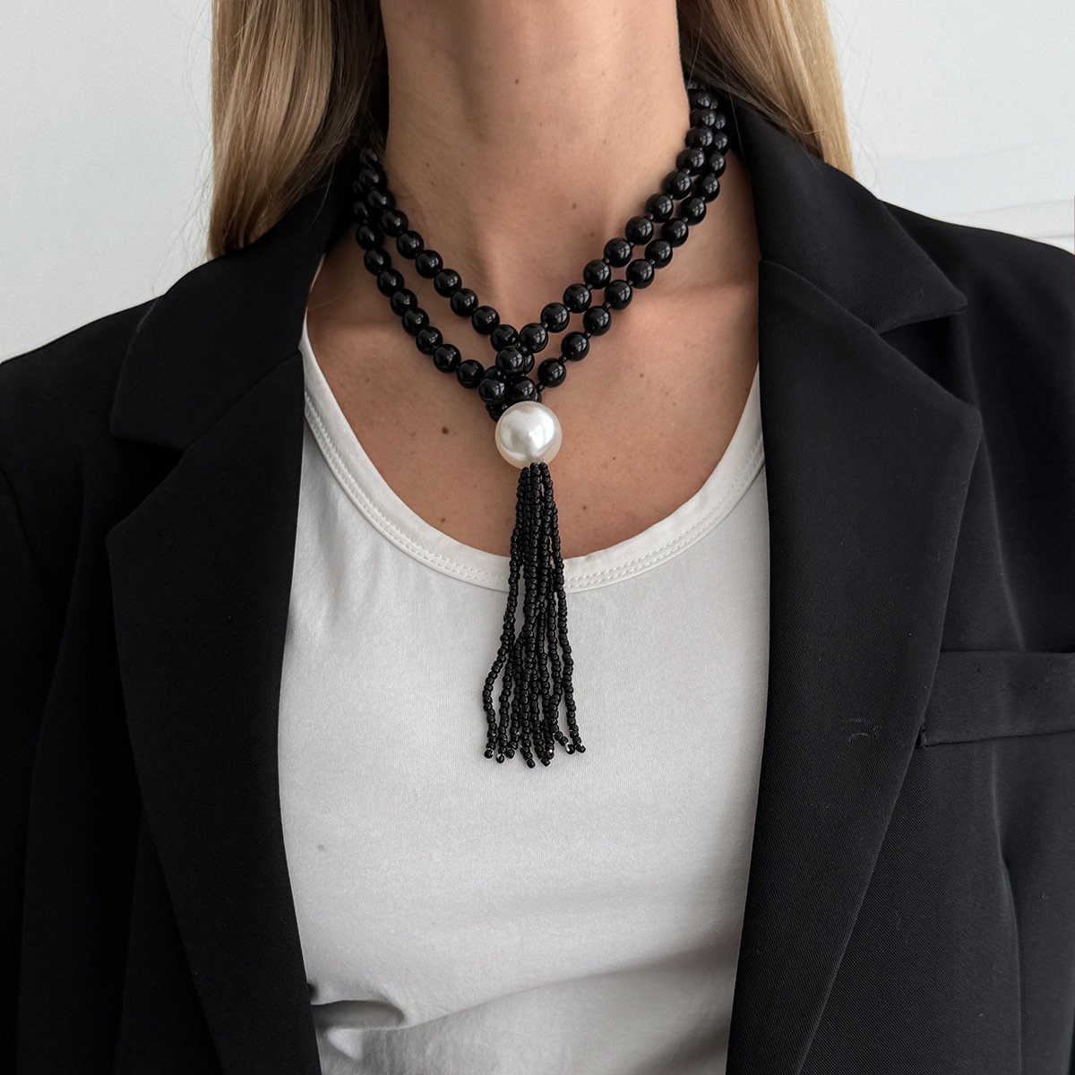 Black necklace
