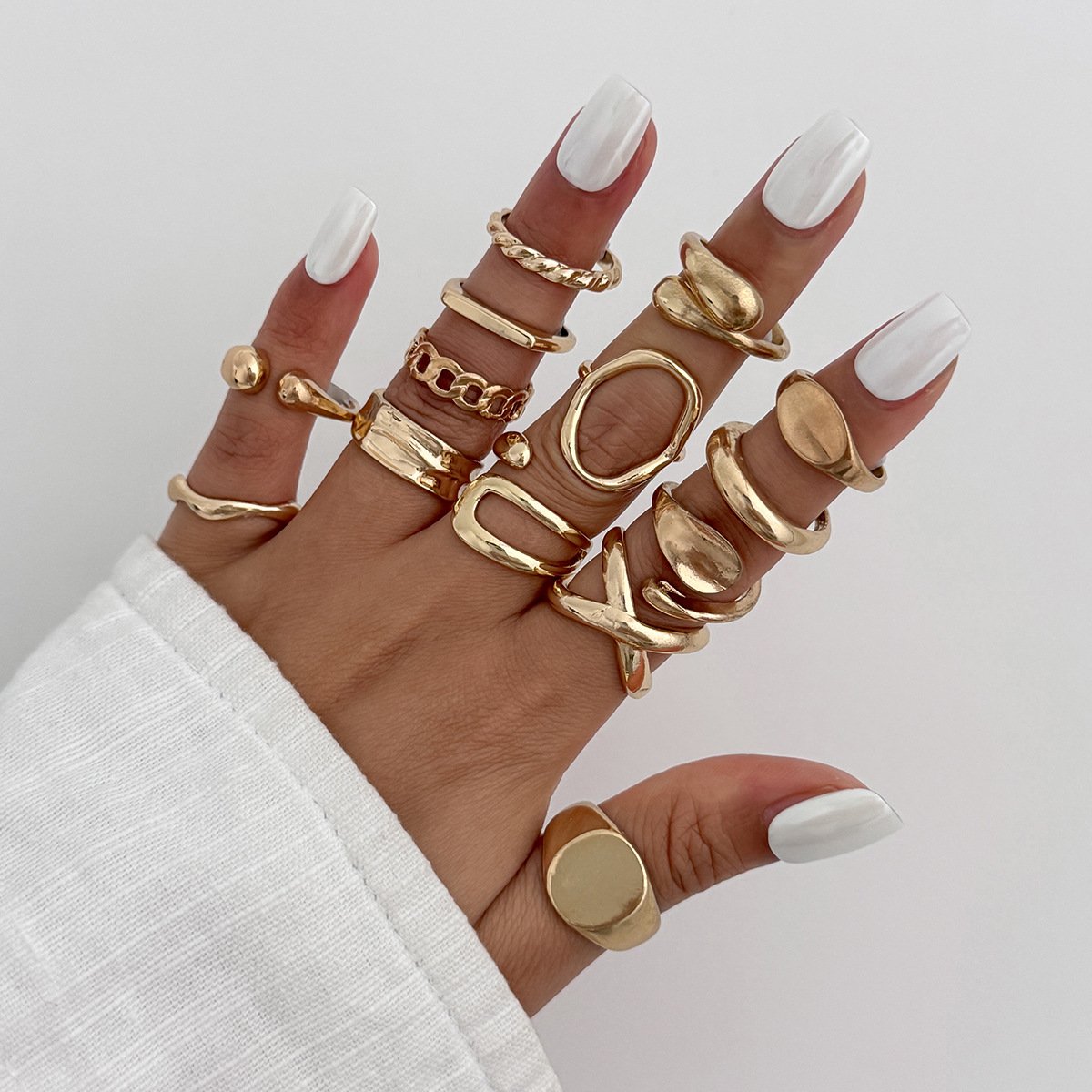 01 Light Gold 14-Piece Set