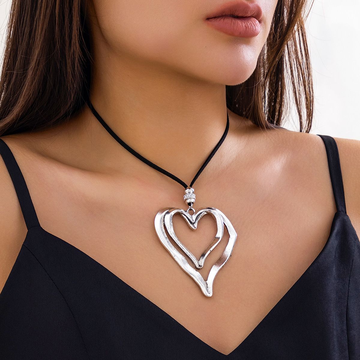 05 White K Necklace