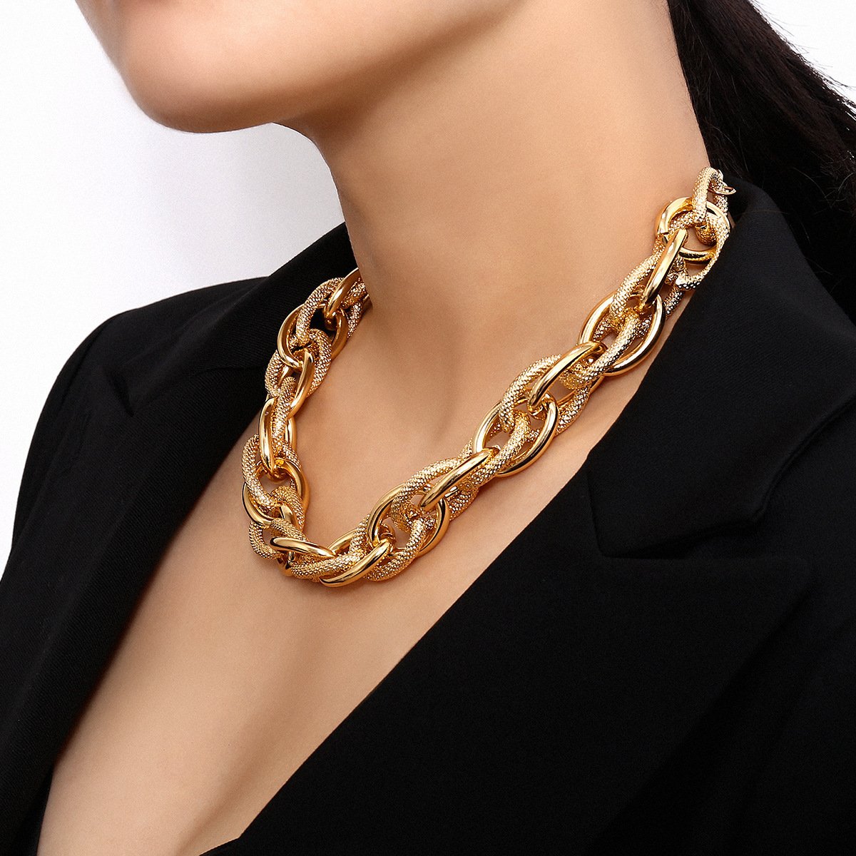 Golden necklace