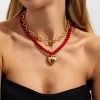 Golden necklace