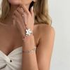 03 White K Bracelet