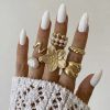 03 Light Gold Ring Set