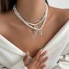 04 White K Necklace Set
