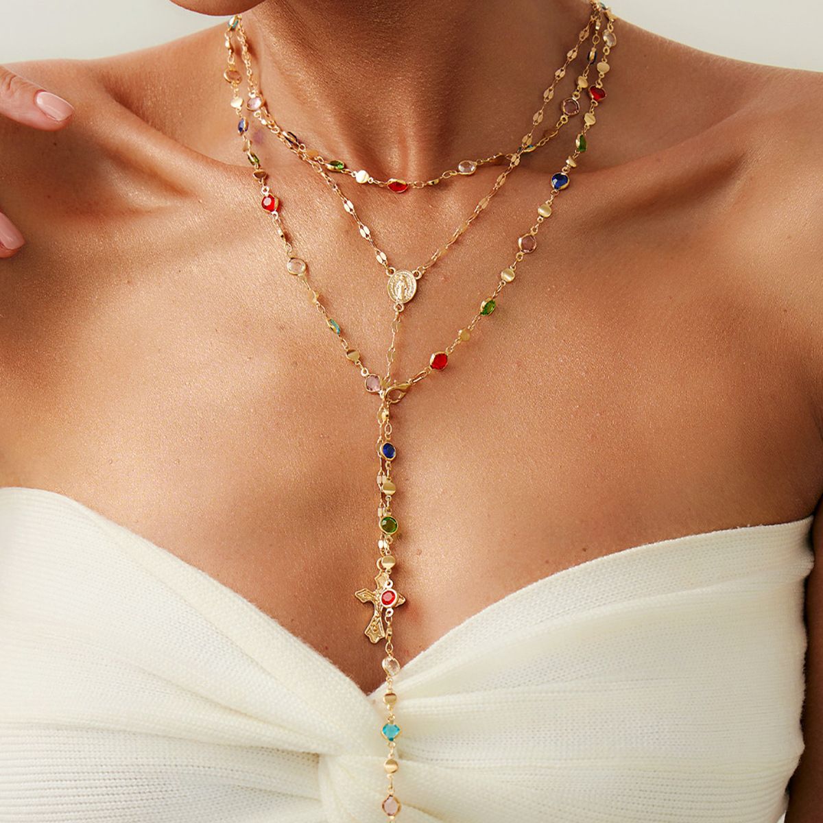 06 Gold Necklace Set